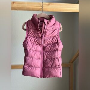 Uniqlo Kids Pink Quilted Puffer Vest Size 3-4 Years